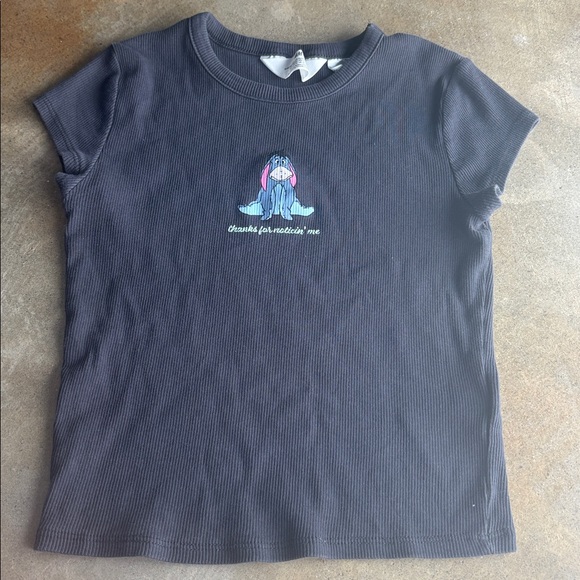 ⭐️5 for $20⭐️ Eeyore H and M ribbed t shirt - Picture 2 of 4